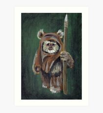 210x230 Ewok Wall Art Redbubble - Ewok Painting