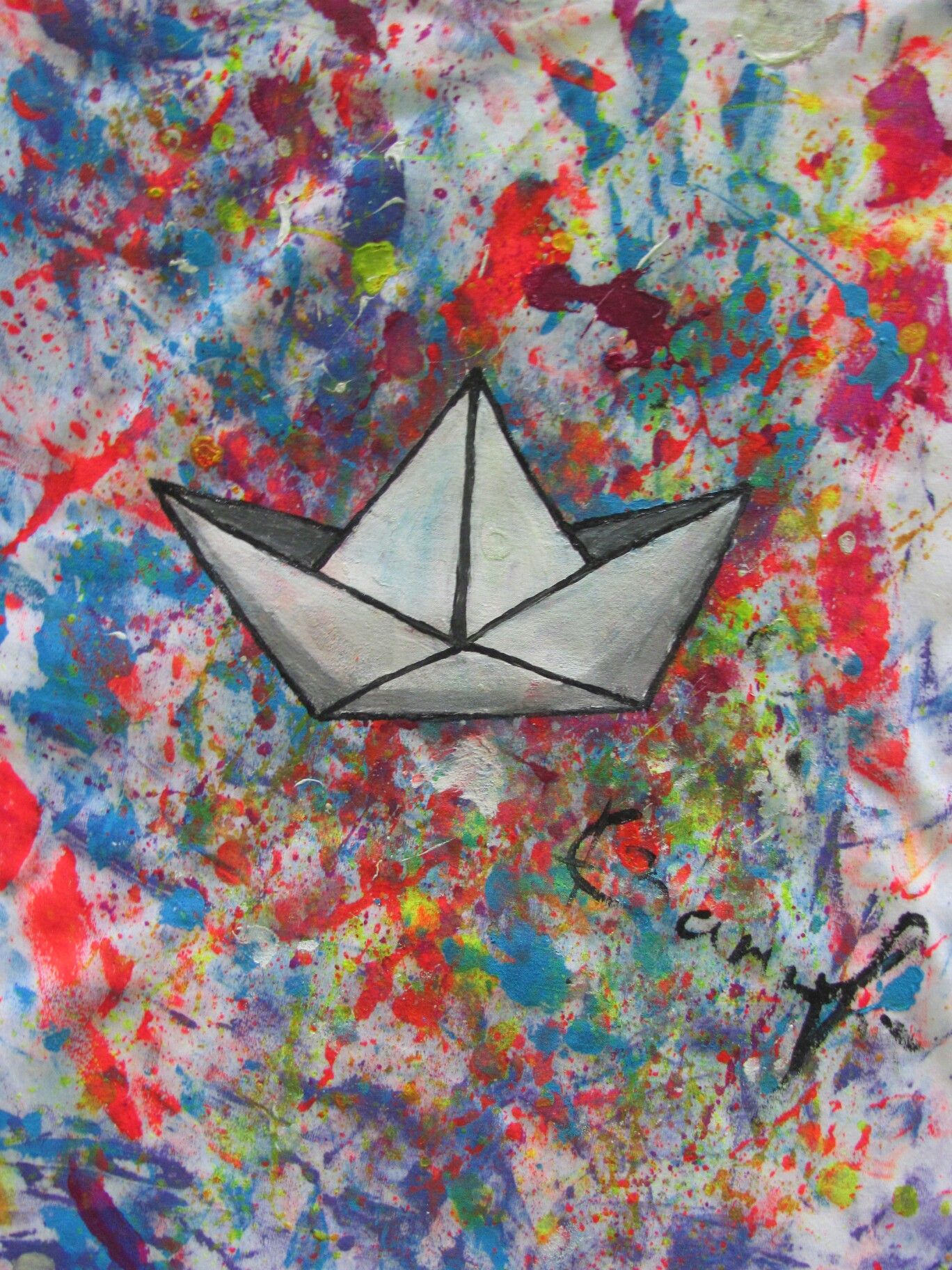 1368x1824 Flagship, Painting On Clothes, Hand Painted T Shirt - Exclusive Painting