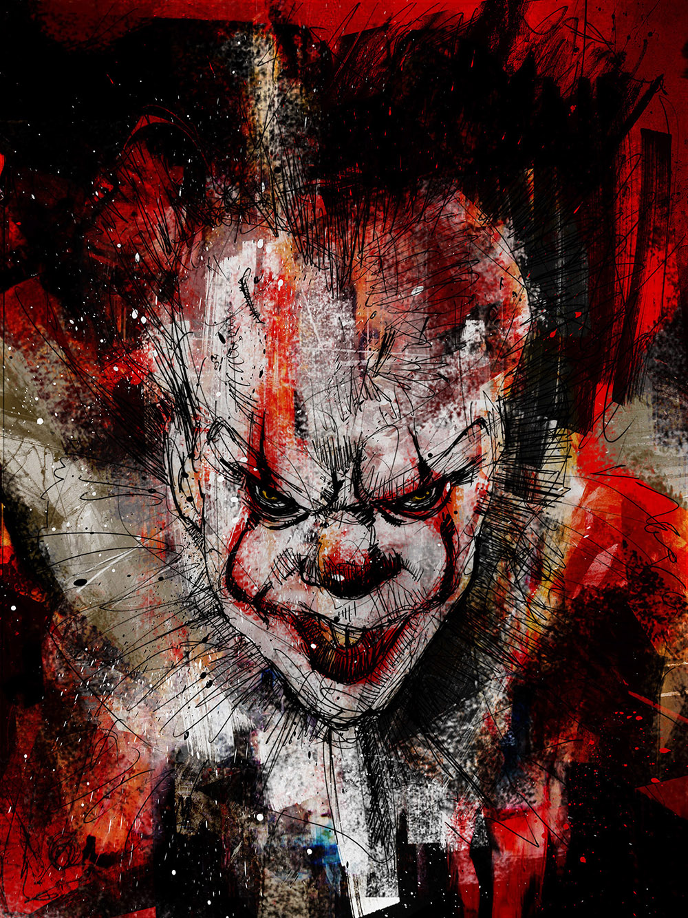 1000x1334 It Imax Exclusive Art Rogue Creative Agency - Exclusive Painting