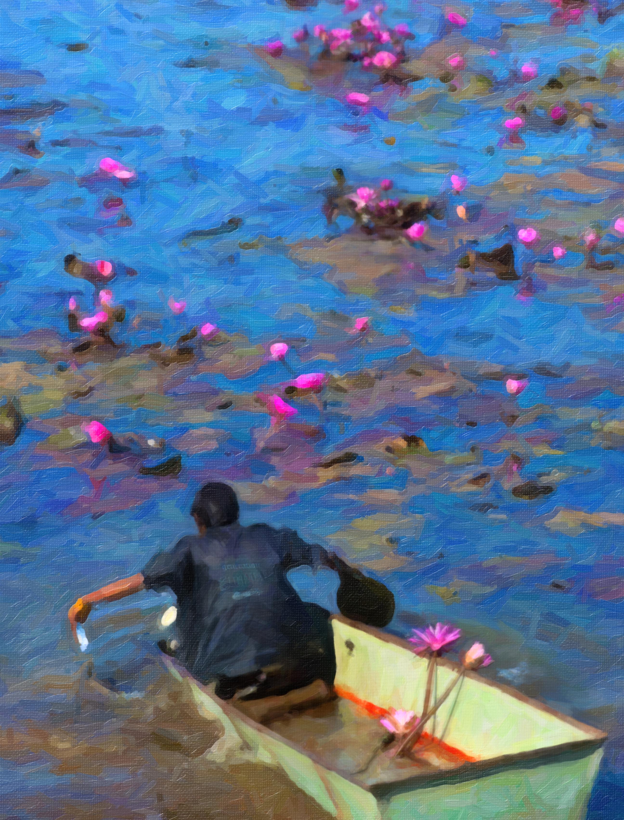 2592x3404 Digital Painting Blue Eyes Media - Exclusive Painting