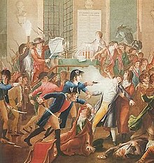 220x232 Maximilien Robespierre - Execution Of Robespierre Painting
