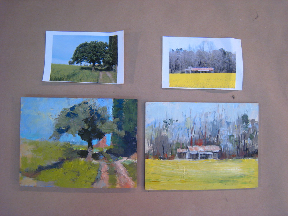 1000x750 Summer Art Exercises June 16 Daily Painting Exercise Braitman - Exercise Painting