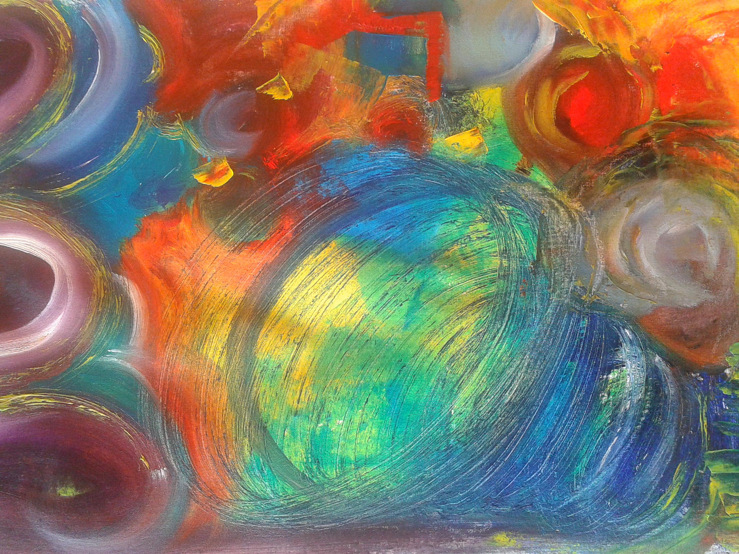 2560x1920 Exercise 2 Applying Paint Without Brushes Oca Painting 1 - Exercise Painting