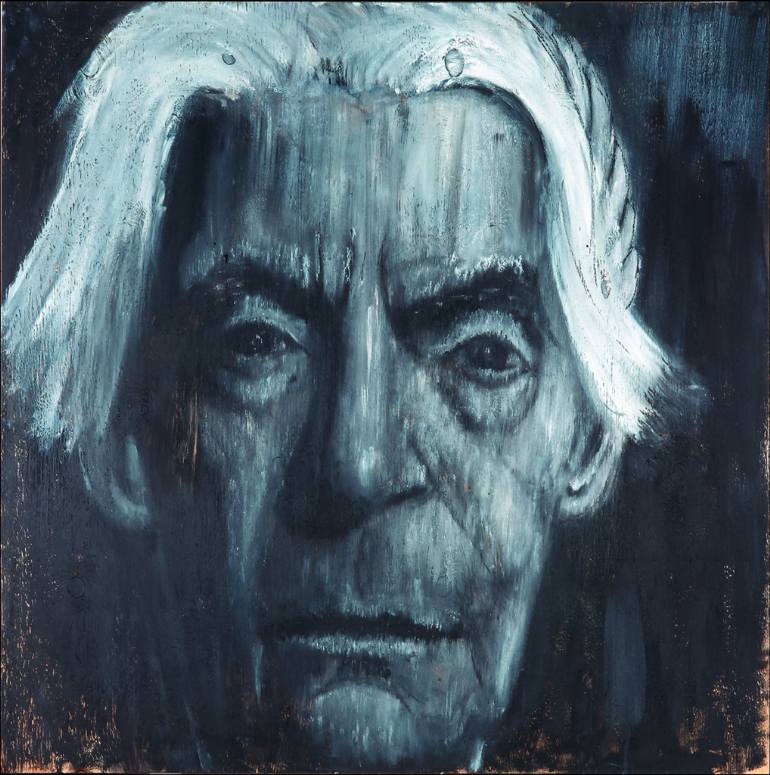 770x775 Saatchi Art The Nurse Exhausted. Waiting For Daybreak Painting - Exhausted Painting