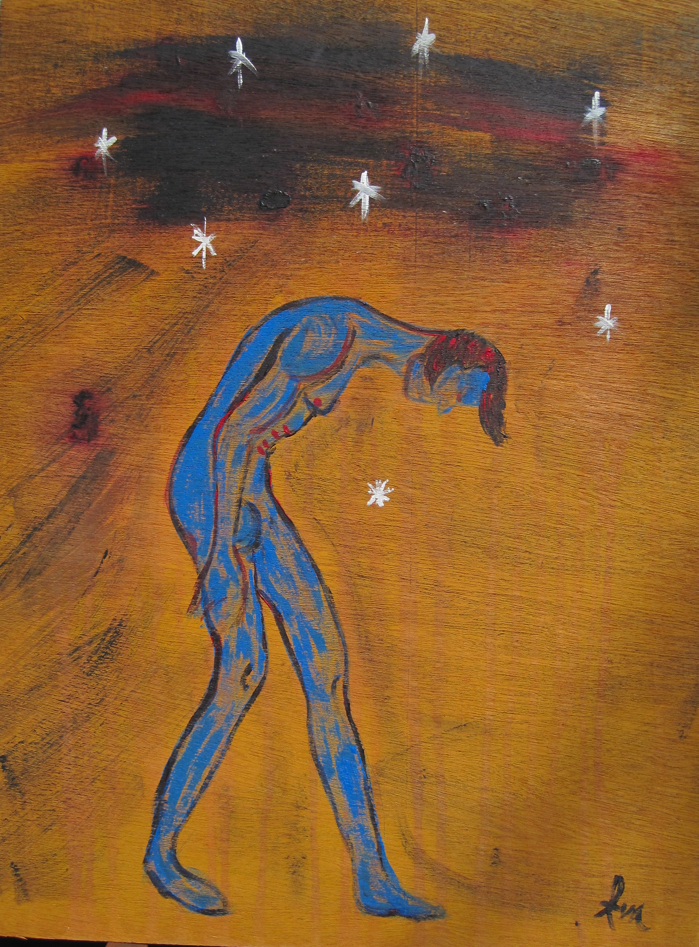 2233x3025 Star Light, Star Bright From A Friend - Exhausted Painting