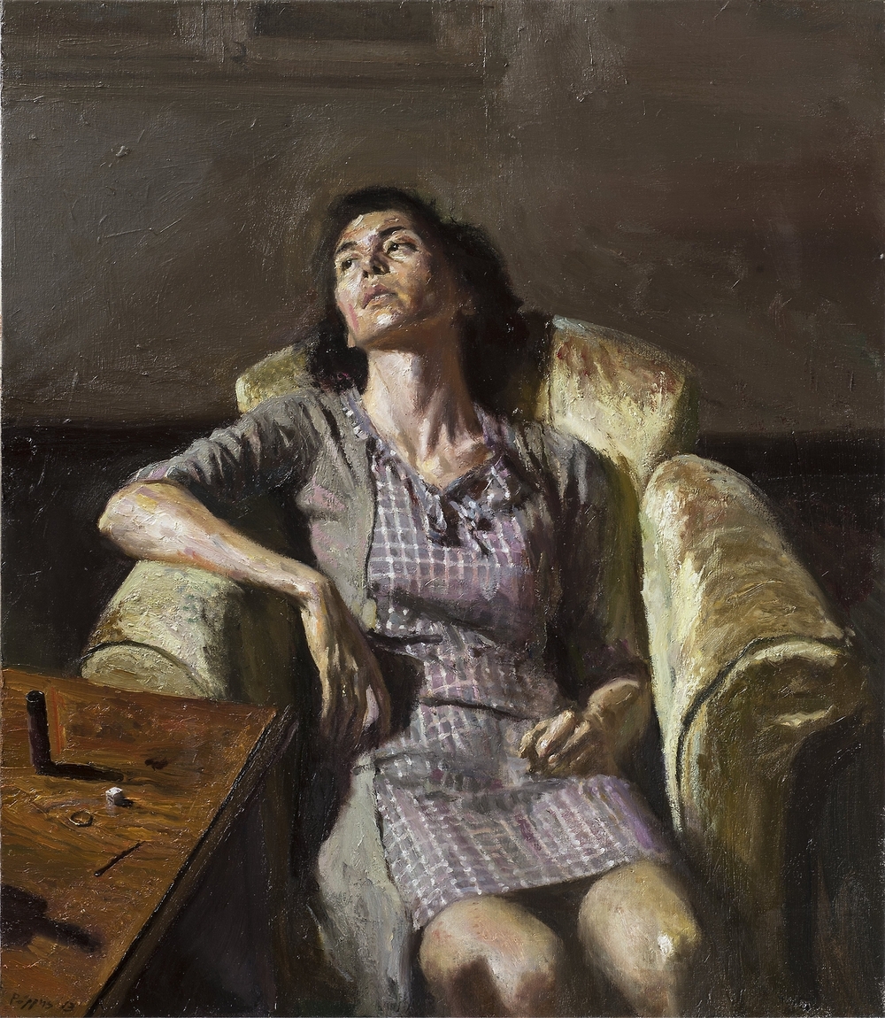 1000x1150 T.g.i.f. It's Been A Long Week - Exhausted Painting