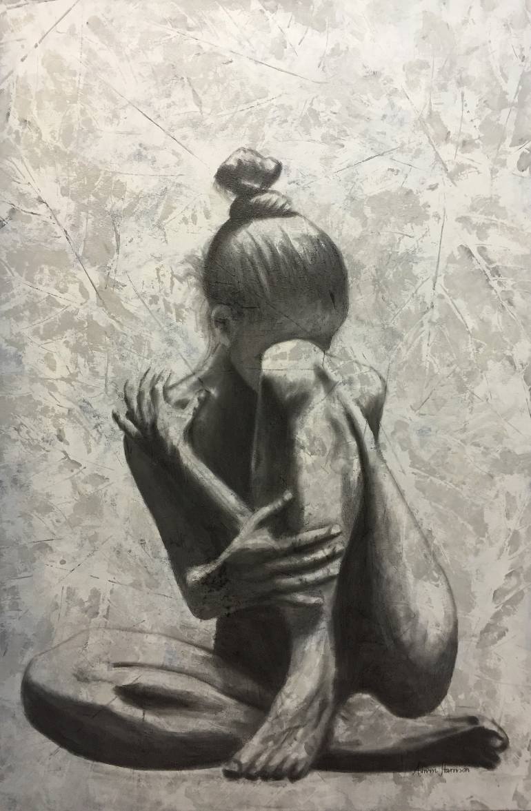 770x1177 Saatchi Art Existential Connection Body, Mind And Nature 4 - Existentialism Painting