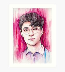 210x230 Exo Painting Amp Mixed Media Art Prints Redbubble - Exo Painting