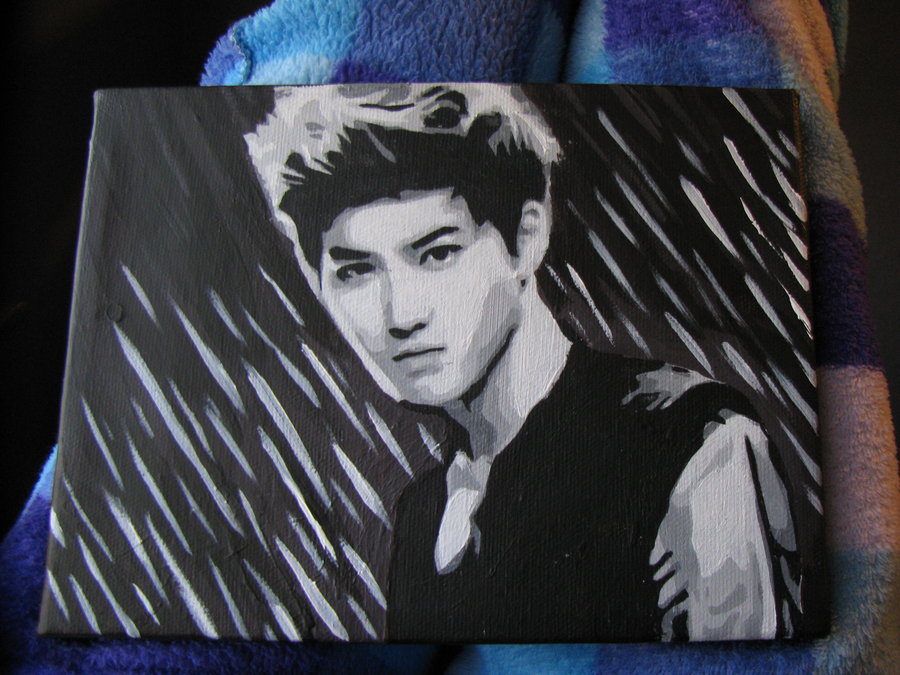 900x675 Exo Suho By F0rgottin - Exo Painting
