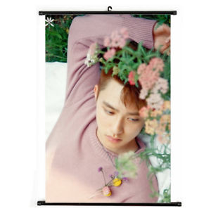 300x300 Kpop Exo D.o The War Hanging Painting Art Painting Wall Scroll - Exo Painting