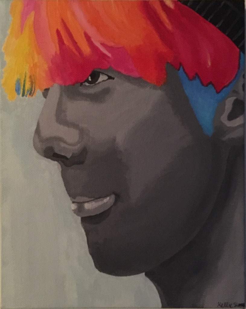 815x1024 Sehun Painting Exo Amino - Exo Painting