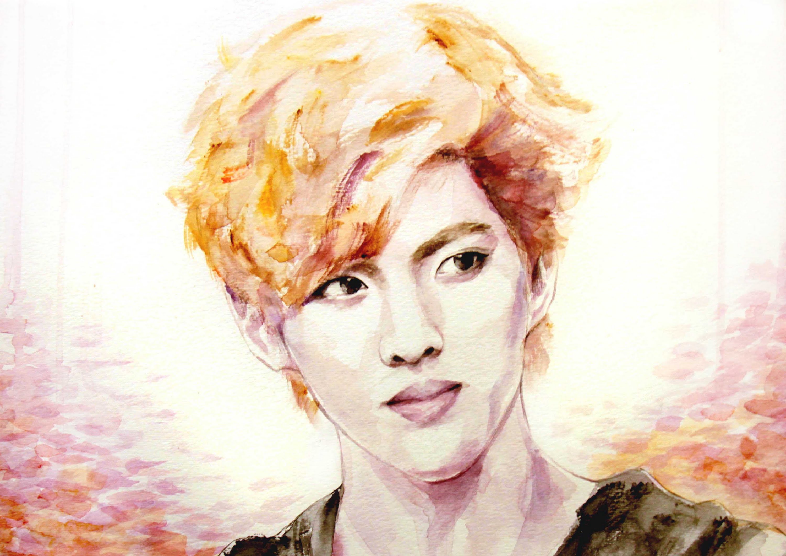 3000x2121 Exo M - Exo Painting