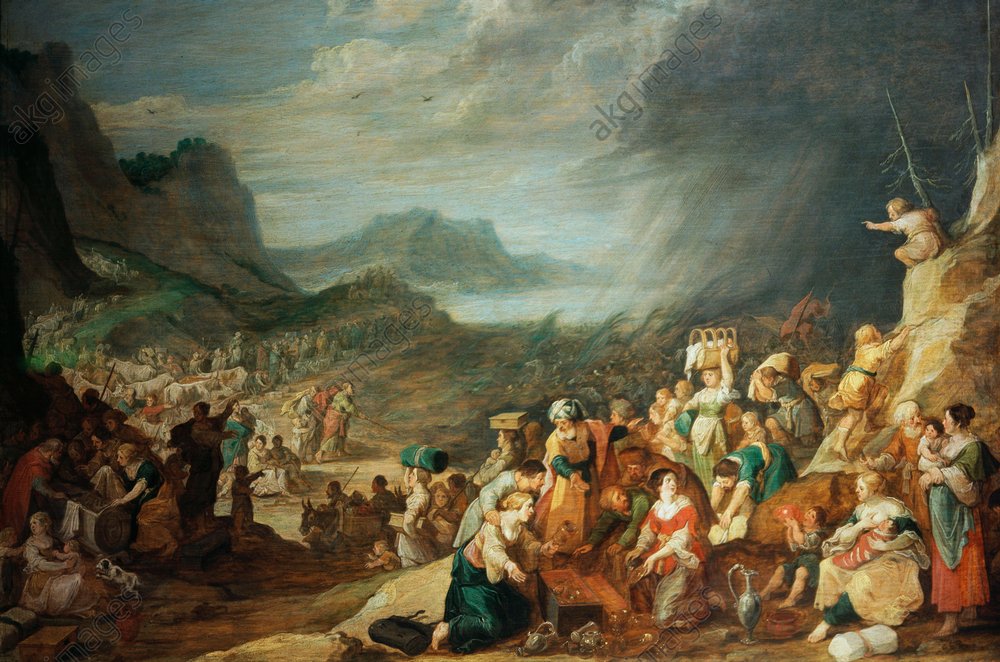 1000x662 Akg Images - Exodus Painting