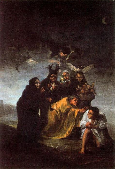 475x700 Exorcism By Francisco De Goya - Exorcism Painting