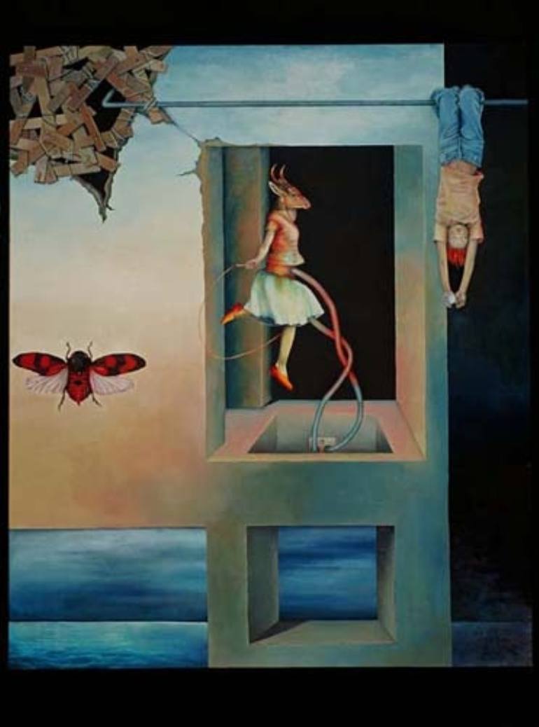 770x1038 Saatchi Art Exorcism Painting By Katrin Alvarez - Exorcism Painting