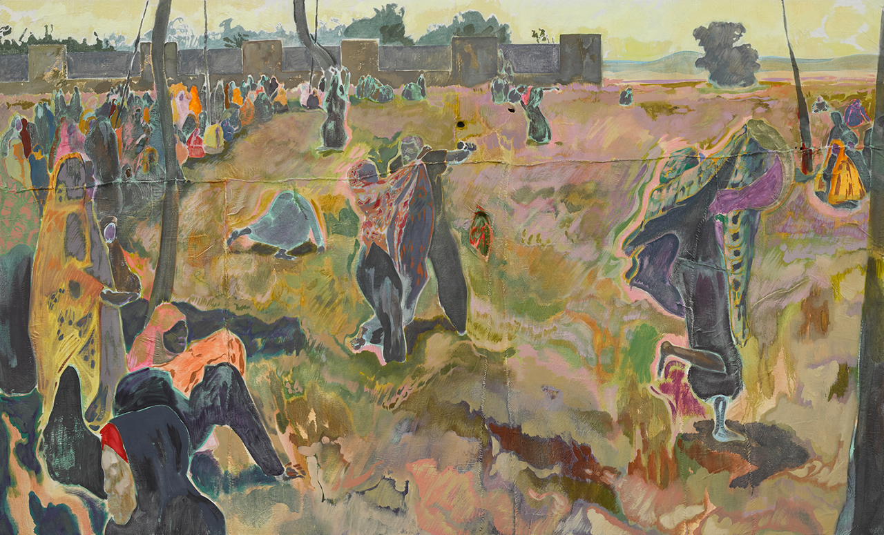 1280x775 The Vivid Brutality Of Michael Armitage's Oil Paintings - Exorcism Painting