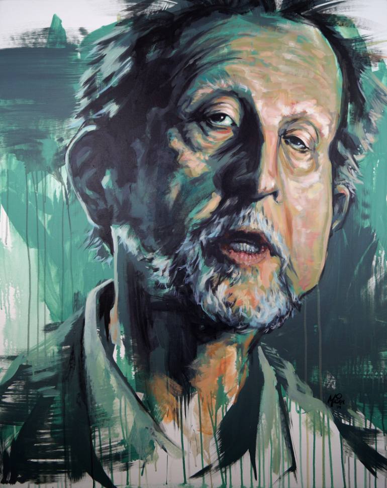 770x971 Saatchi Art The Expert Painting By Micah Krock - Expert Painting