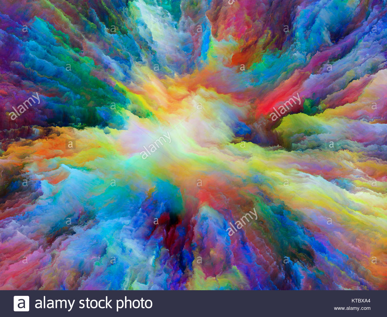 1300x1065 Exploding Surreal Paint Stock Photo 169907196 - Exploding Painting