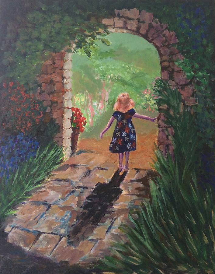 707x900 Little Explorer Painting By Val Lawson - Explorer Painting