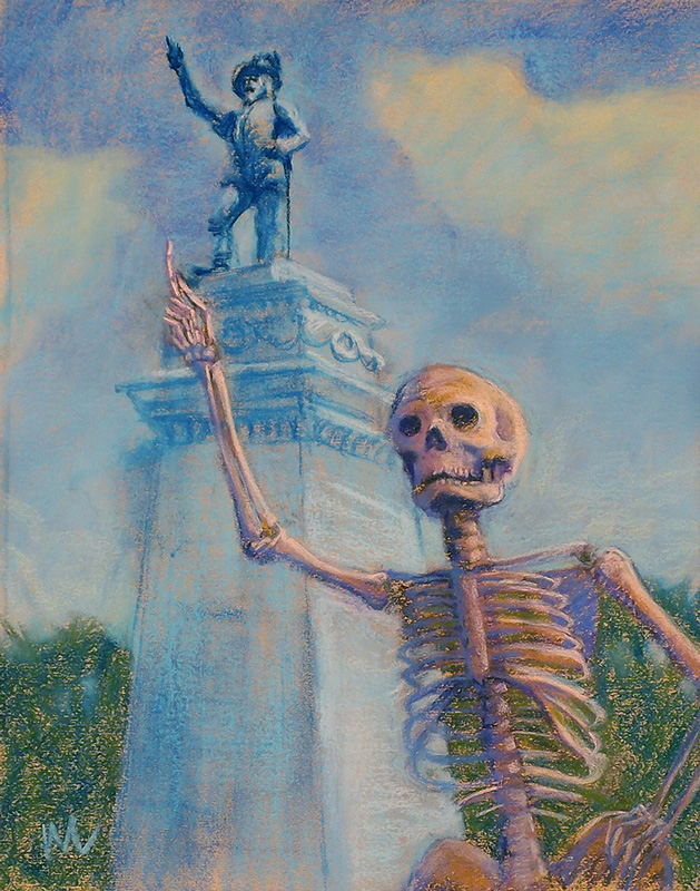 629x800 Me And Juan Go Way, Way Back - Explorer Painting