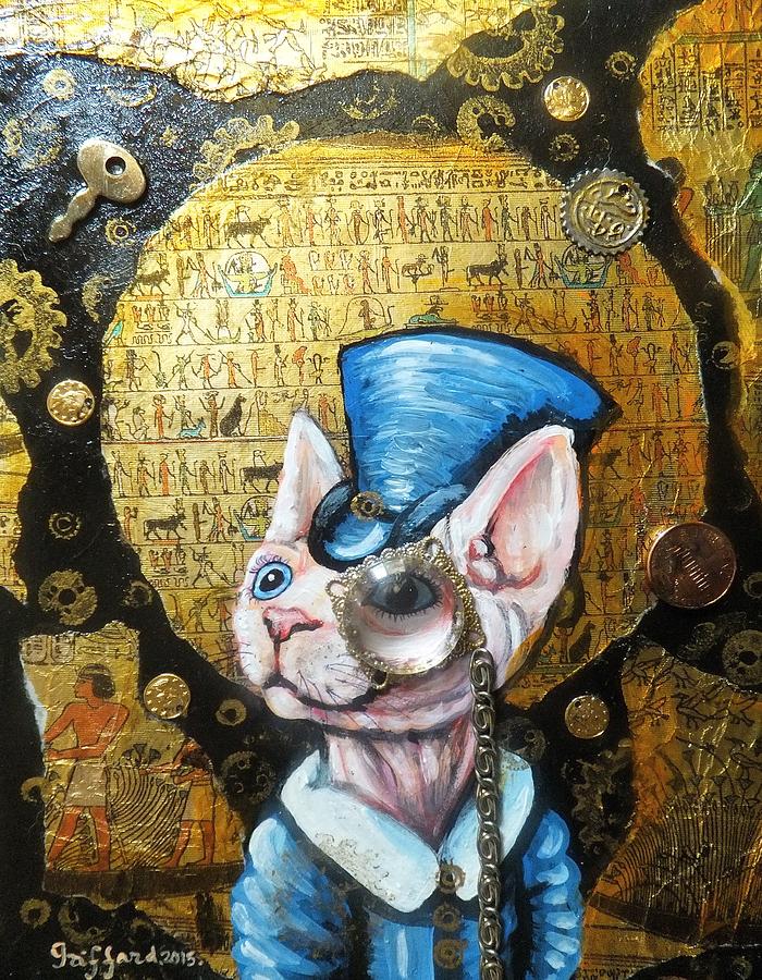 700x900 The Great Egyptian Explorer Painting By Anna Griffard - Explorer Painting