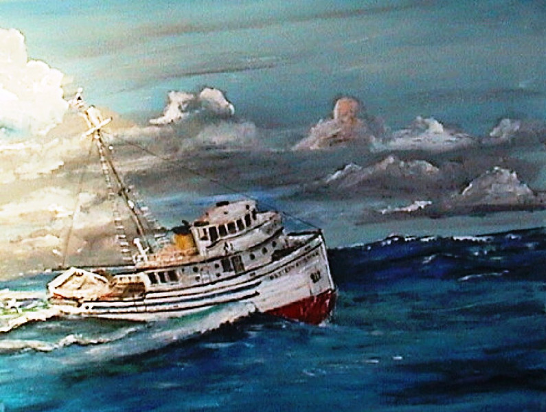 795x600 California Seiners - Explorer Painting