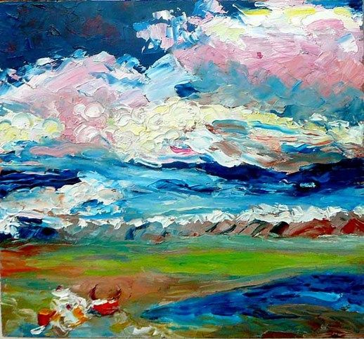 518x483 Related Keywords Amp Suggestions For Expressionist Landscapes - Expressionist Landscape Painting