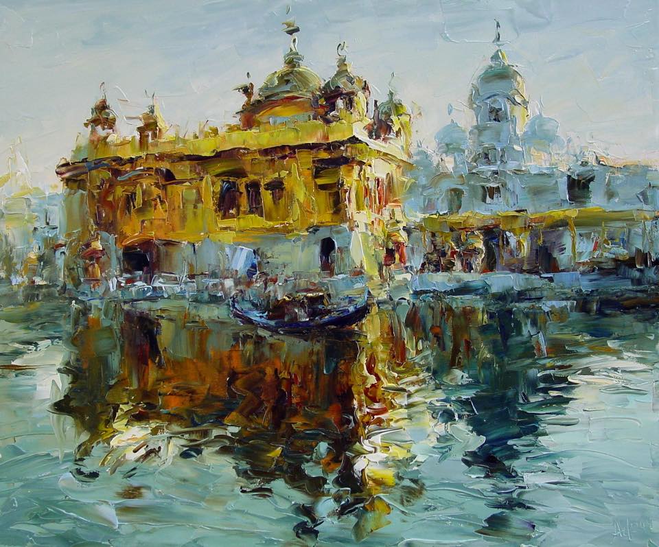 960x797 Lyudmila Agrich Impressionism Expressionist Painter Tutt'Art - Expressionistic Painting