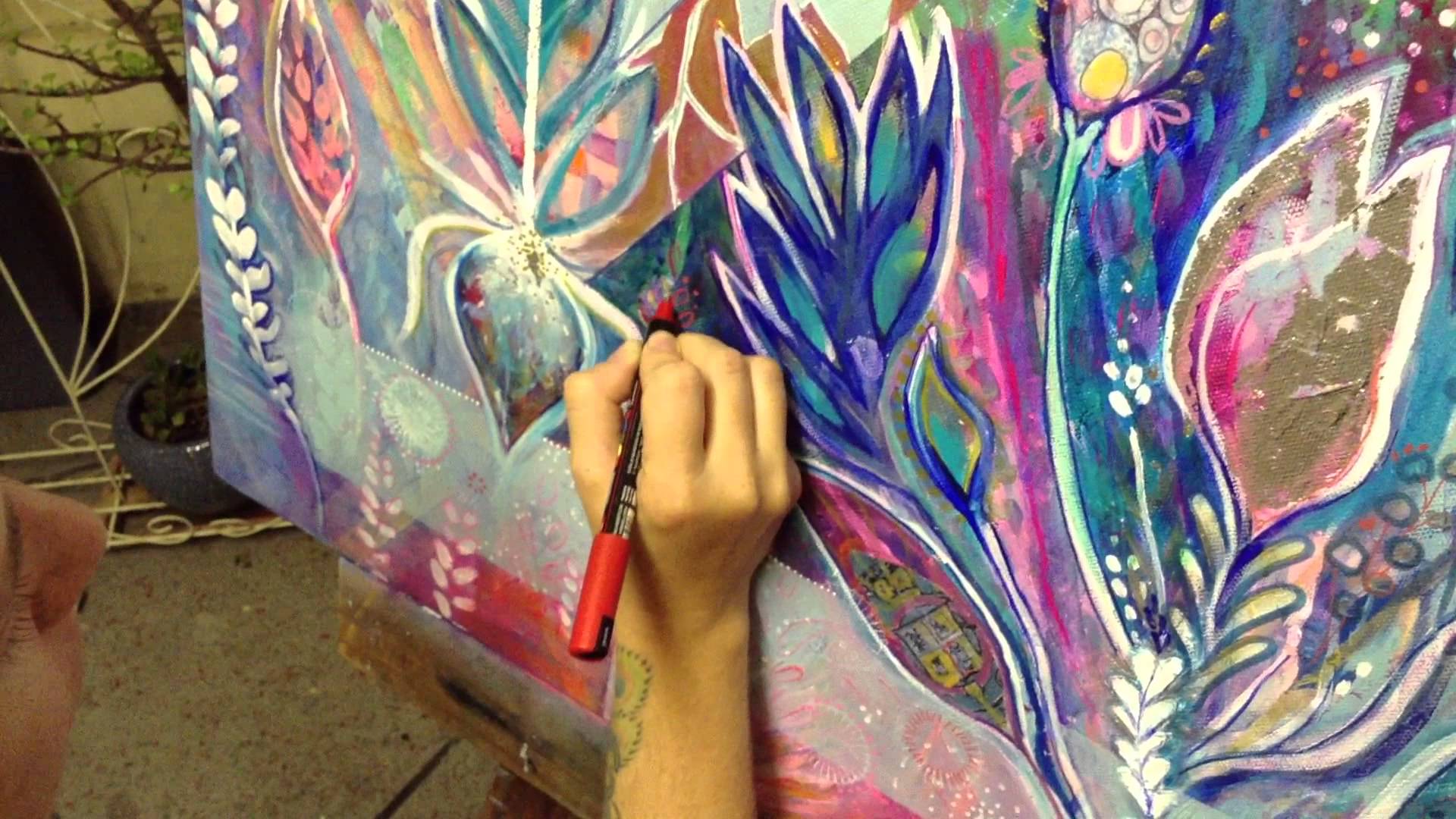 1920x1080 Expressive Painting The Making - Expressive Painting