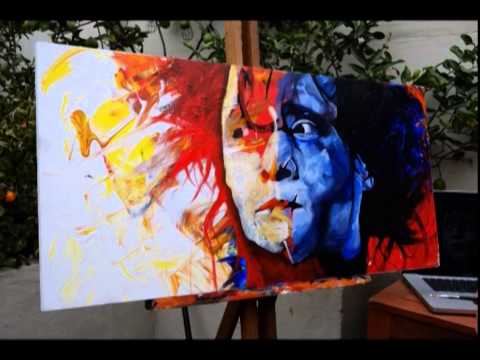 480x360 Final Expressive Portrait Painting - Expressive Painting