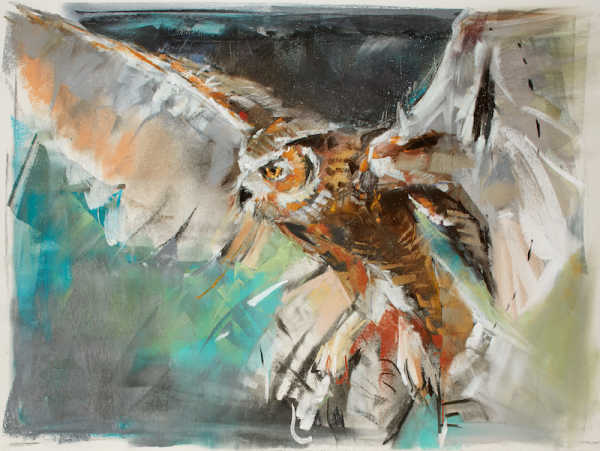 600x451 Pastel Painting Innovations Expressive Art Techniques With Dawn - Expressive Painting