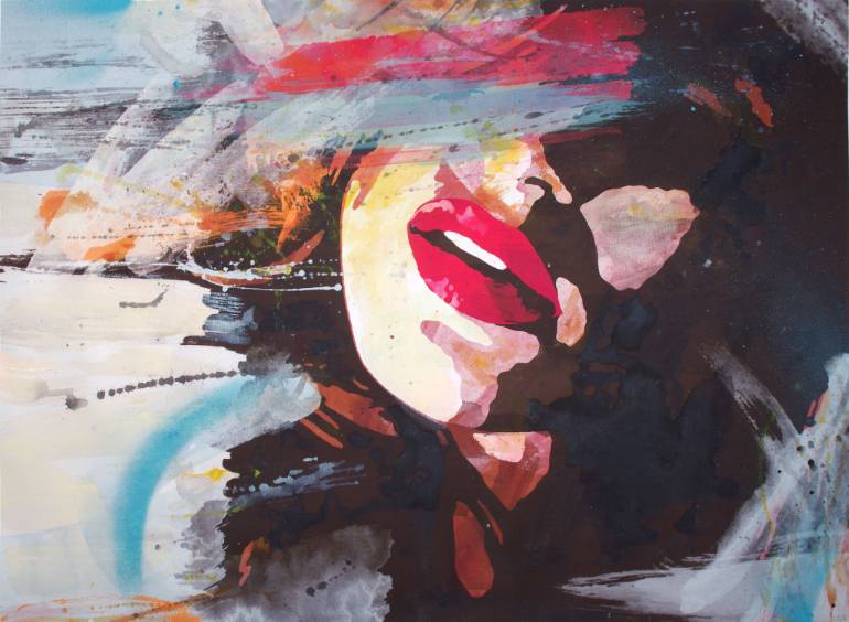 770x564 Saatchi Art Expressive Painting By Joel Imen - Expressive Painting