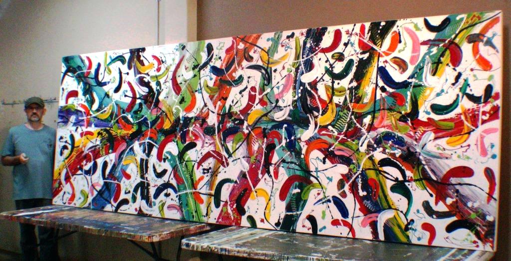 1024x523 Big Canvas Ideas Extra Large Abstract Canvas Art Abstract Painting - Extra Large Canvas Painting