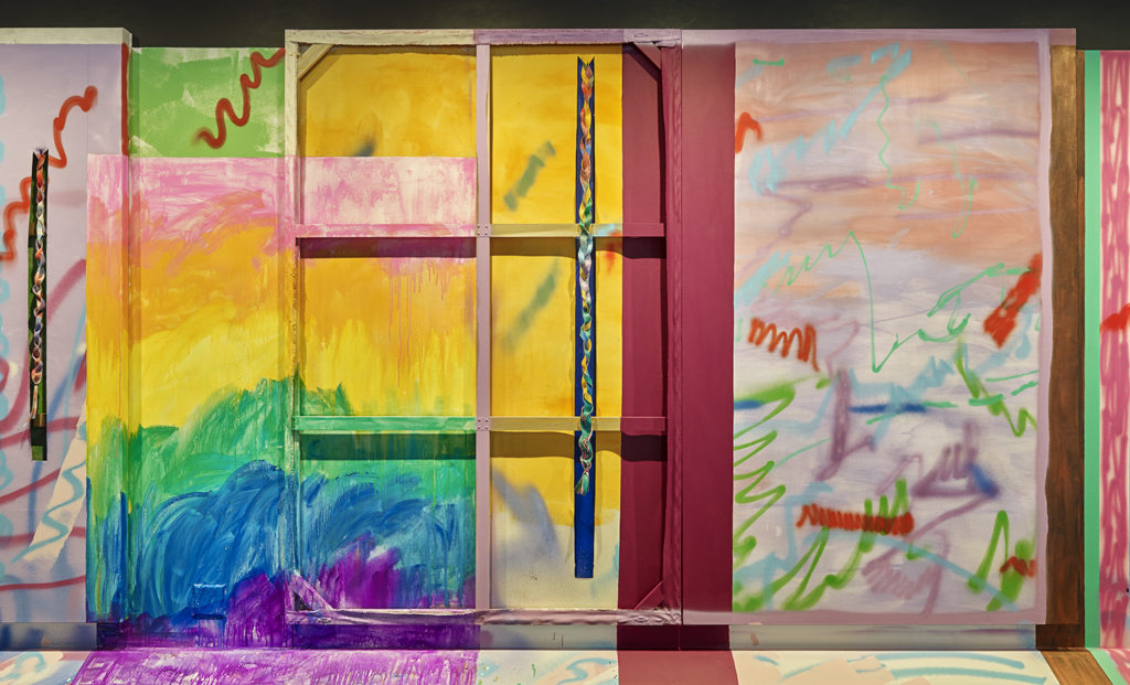 1024x621 Extreme Painting Artist Sarah Cain Hits The Slopes With New Aspen - Extreme Painting