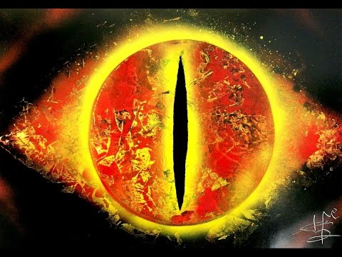 480x360 Eye Of Sauron - Eye Of Sauron Painting