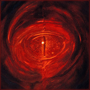 306x306 March 25 ~ The Fall Of Sauron ~ The Dark Lord Of Your - Eye Of Sauron Painting