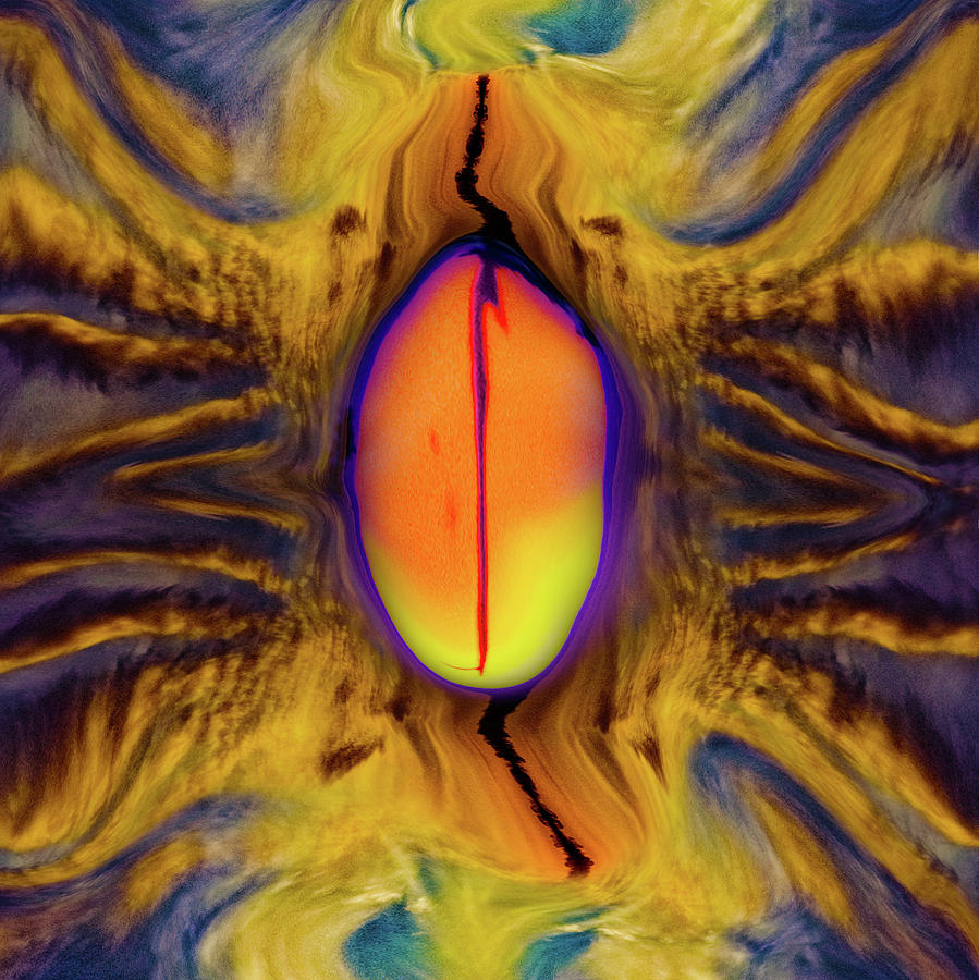899x900 Eye Of Sauron Digital Art By Michael Deblanc - Eye Of Sauron Painting