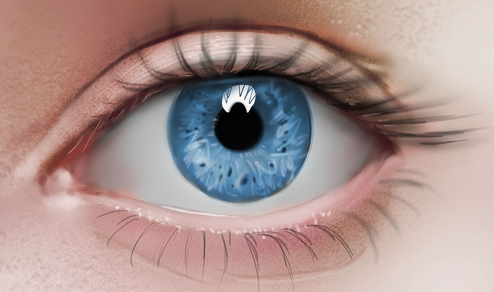 1000x591 Digital Painting Academy Painting Realistic Eyes - Eye Painting
