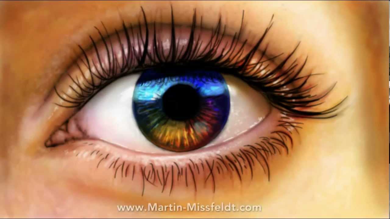 1280x720 How To Paint A Realistic Eye With Photoshop - Eye Painting