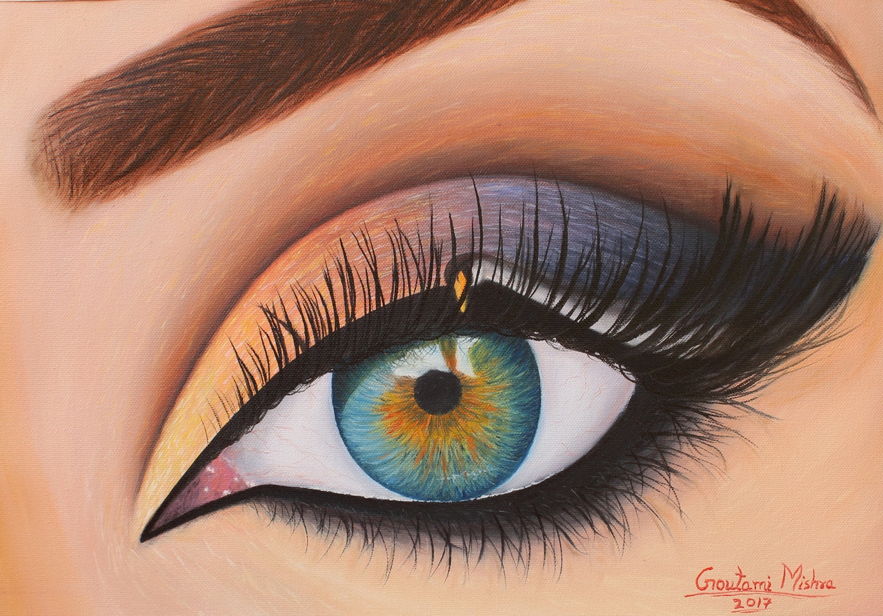 1280x893 Buy Eye Of Eos - Eye Painting
