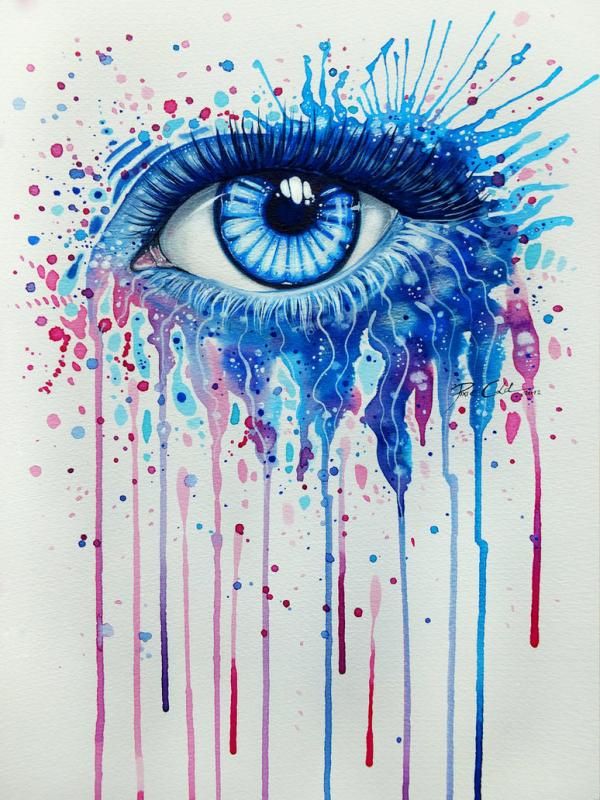 600x800 Mind Blowing Eye Art By Svenja Eye Art - Eye Painting Artist