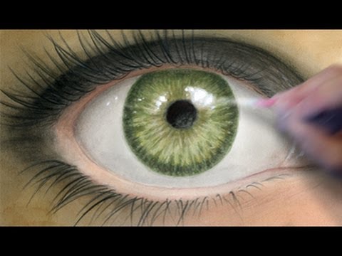 480x360 How To Paint A Realistic Eye [Coloring Tutorial] - Eyeball Painting