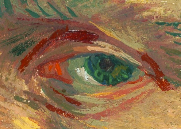 590x421 Painting Quiz Name These Portraits From An Eye. - Eyeball Painting