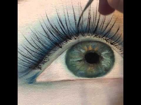 480x360 Painting Eyelashes - Eyelash Painting