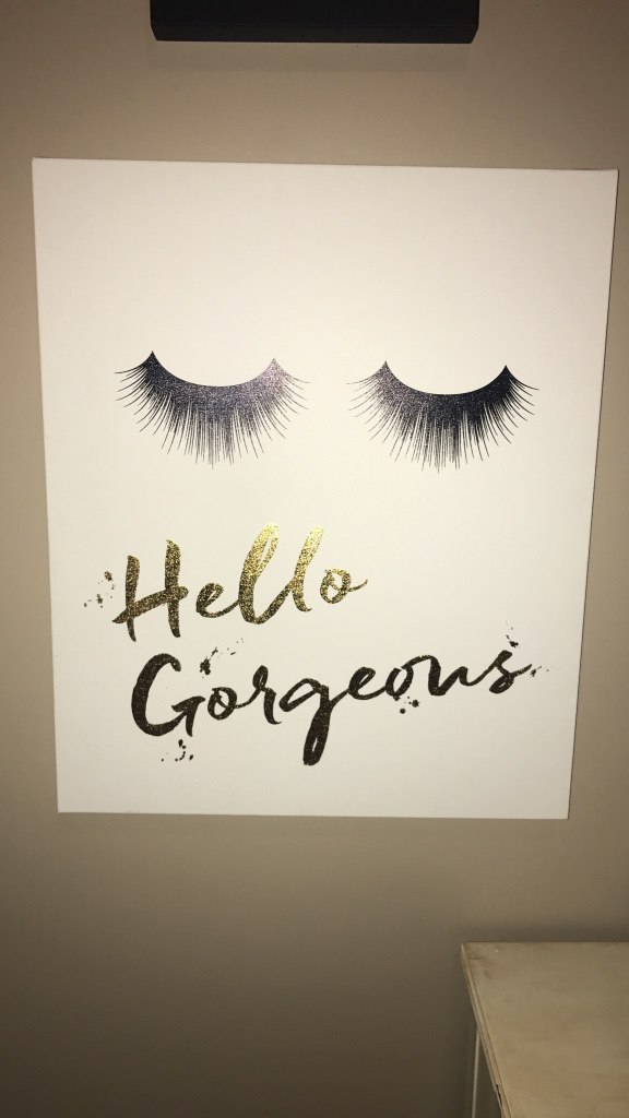 576x1024 Used False Eyelashes Hello Gorgeous Painting For Sale In Yulee - Eyelash Painting