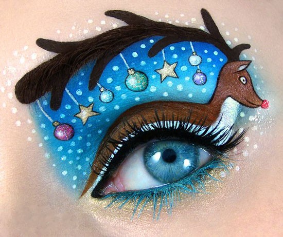 550x462 Is Eyelid Art The Next Big Beauty Trend Phoenix New Times - Eyelid Painting