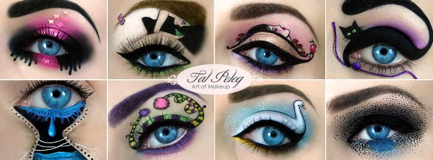 851x315 Make Up Artists Uses Eyelids As Canvas Art Of Miami - Eyelid Painting