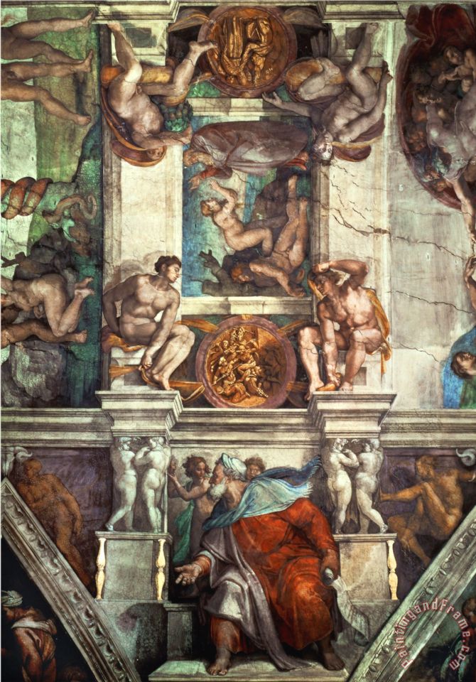 670x960 Ezekiel Painting - Ezekiel Painting