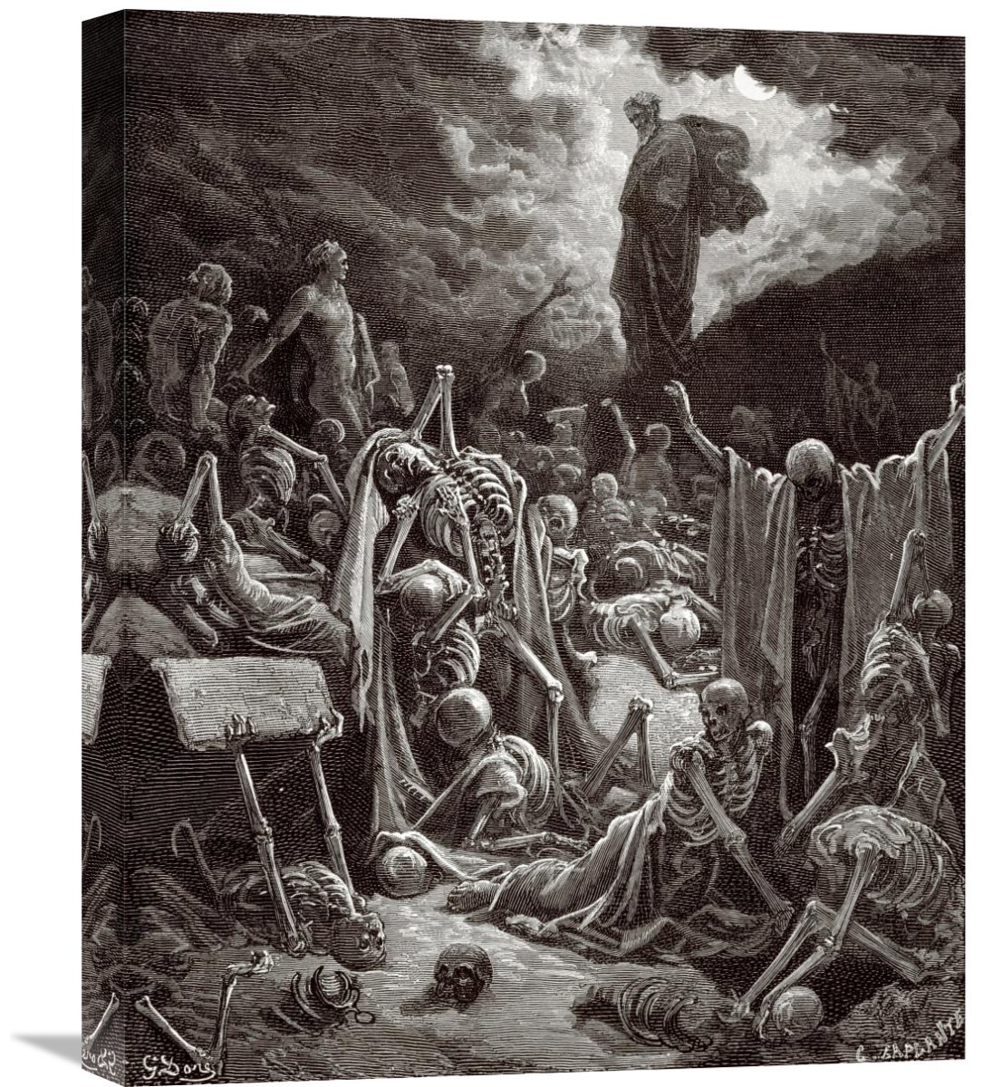 1096x1200 Global Gallery - Ezekiel Painting