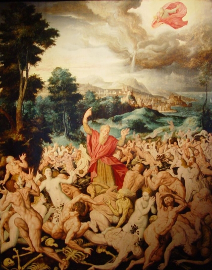 420x534 The Vision Of Ezekiel - Ezekiel Painting